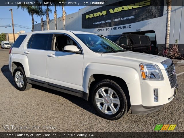 2014 GMC Terrain SLE AWD in Summit White