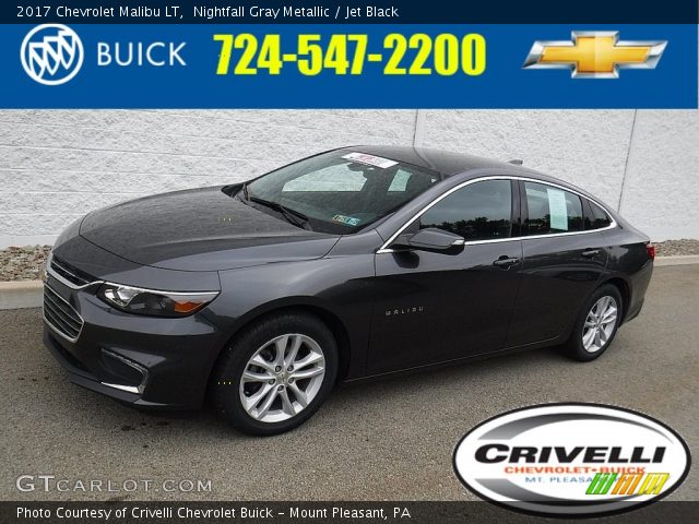 2017 Chevrolet Malibu LT in Nightfall Gray Metallic