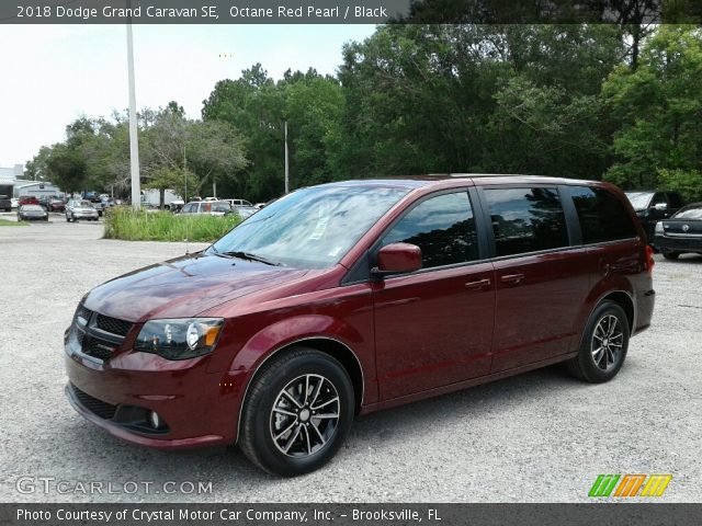 2018 Dodge Grand Caravan SE in Octane Red Pearl