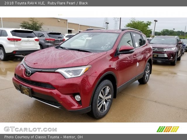 2018 Toyota RAV4 XLE in Ruby Flare Pearl