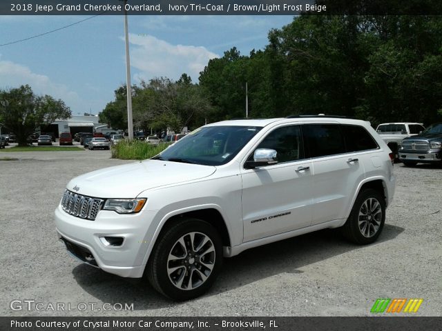 2018 Jeep Grand Cherokee Overland in Ivory Tri-Coat