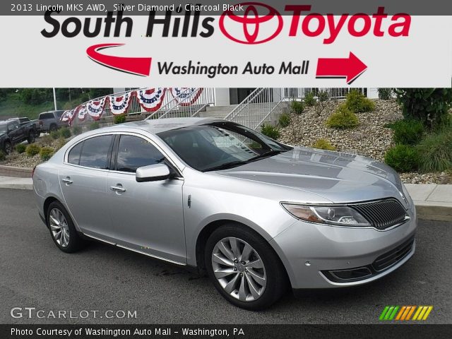 2013 Lincoln MKS AWD in Silver Diamond