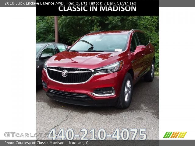 2018 Buick Enclave Essence AWD in Red Quartz Tintcoat
