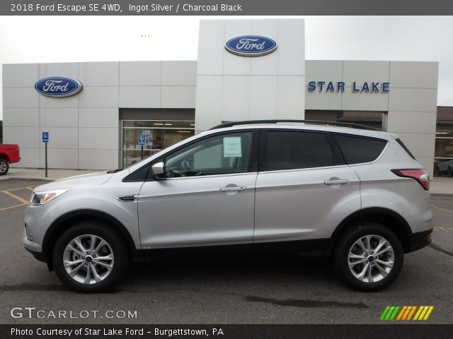 2018 Ford Escape SE 4WD in Ingot Silver
