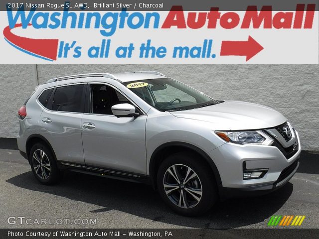 2017 Nissan Rogue SL AWD in Brilliant Silver