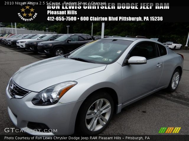 2010 Nissan Altima 2.5 S Coupe in Radiant Silver
