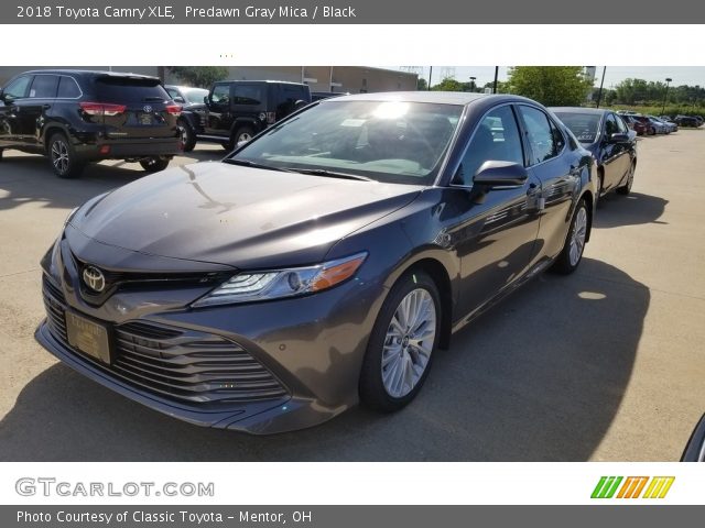 2018 Toyota Camry XLE in Predawn Gray Mica