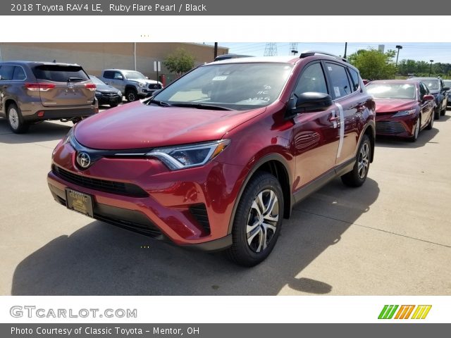2018 Toyota RAV4 LE in Ruby Flare Pearl