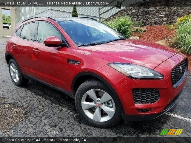 2018 Jaguar E-PACE S in Firenze Red Metallic