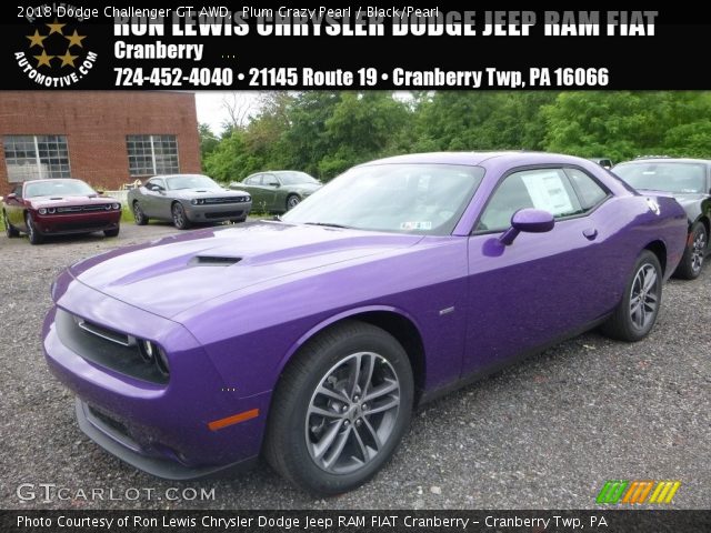 2018 Dodge Challenger GT AWD in Plum Crazy Pearl