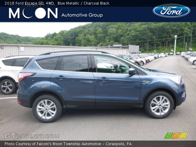 2018 Ford Escape SEL 4WD in Blue Metallic