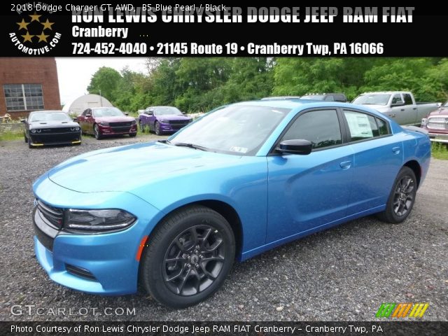 2018 Dodge Charger GT AWD in B5 Blue Pearl