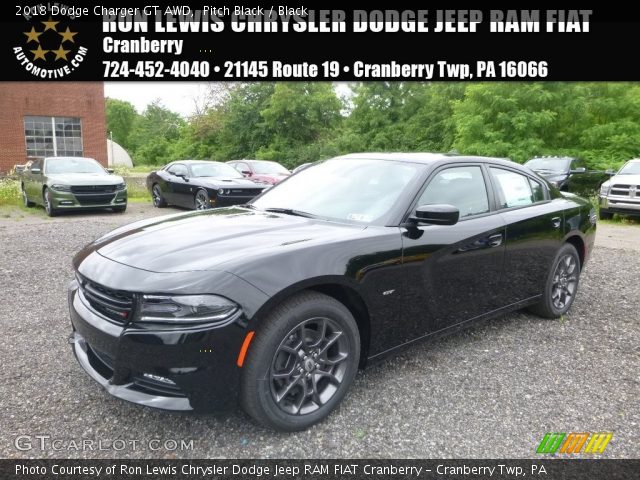 2018 Dodge Charger GT AWD in Pitch Black