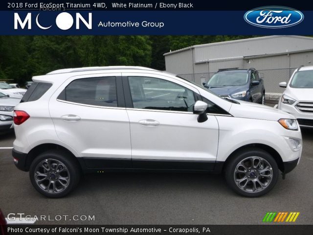 2018 Ford EcoSport Titanium 4WD in White Platinum