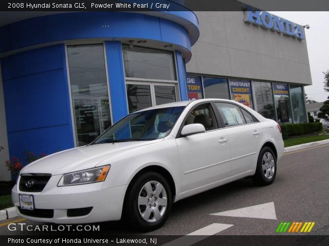 2008 Hyundai Sonata GLS in Powder White Pearl