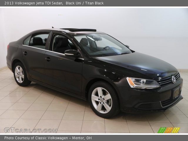 2013 Volkswagen Jetta TDI Sedan in Black Uni