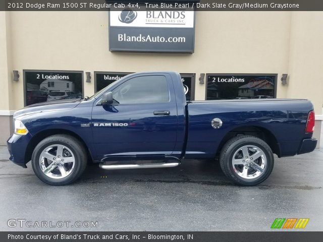 2012 Dodge Ram 1500 ST Regular Cab 4x4 in True Blue Pearl