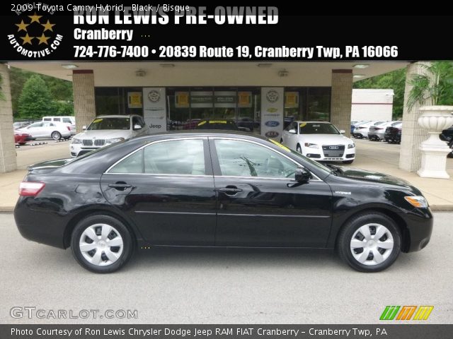 2009 Toyota Camry Hybrid in Black