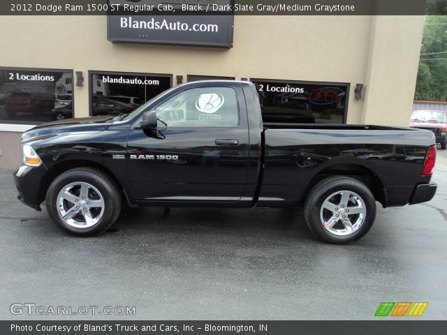 2012 Dodge Ram 1500 ST Regular Cab in Black