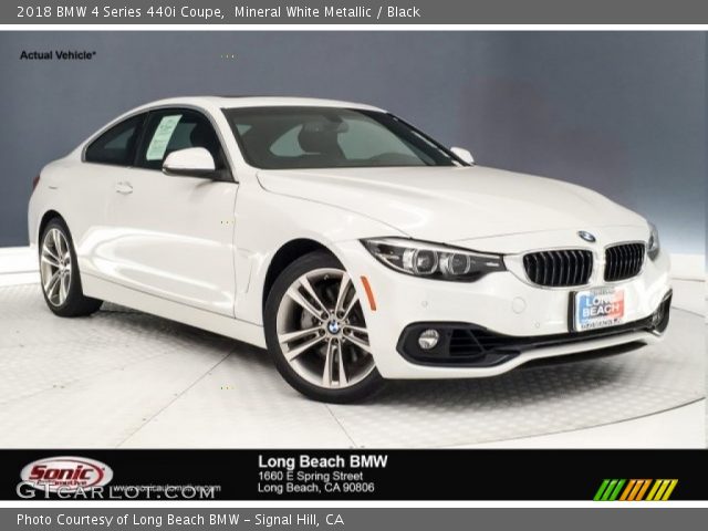 2018 BMW 4 Series 440i Coupe in Mineral White Metallic