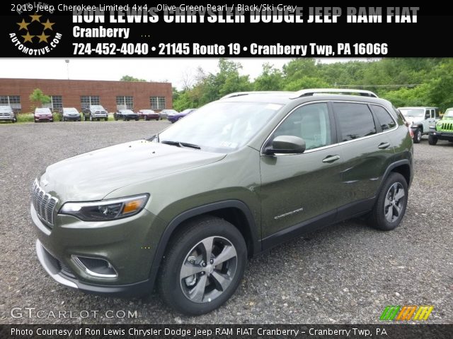 2019 Jeep Cherokee Limited 4x4 in Olive Green Pearl