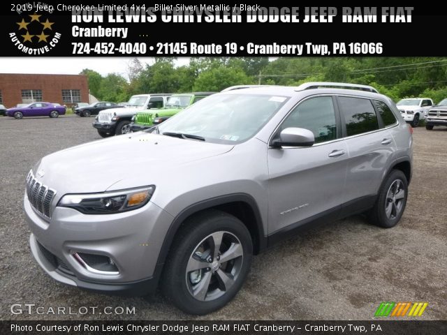 2019 Jeep Cherokee Limited 4x4 in Billet Silver Metallic
