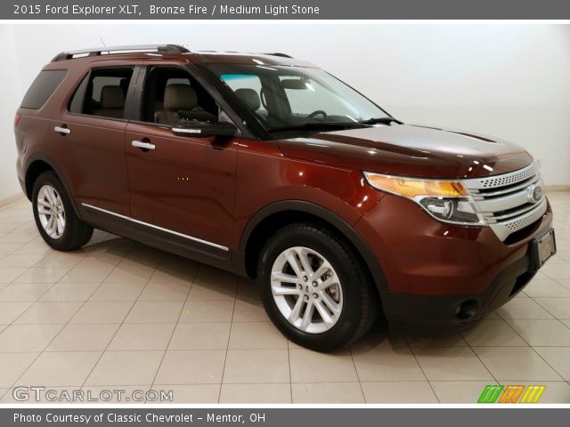 2015 Ford Explorer XLT in Bronze Fire