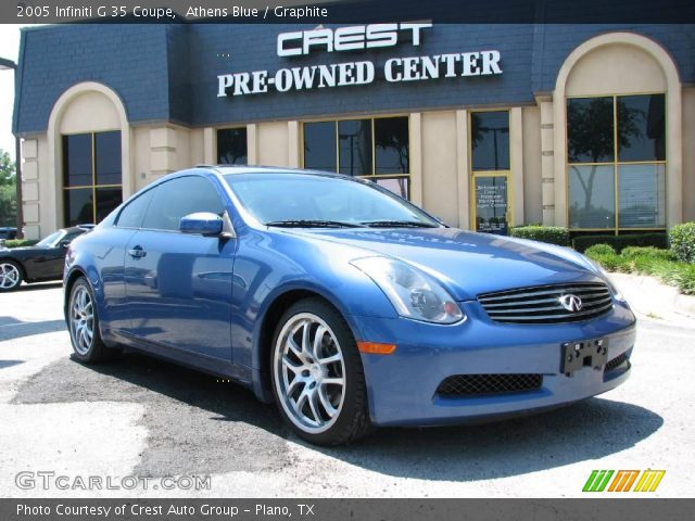 2005 Infiniti G 35 Coupe in Athens Blue