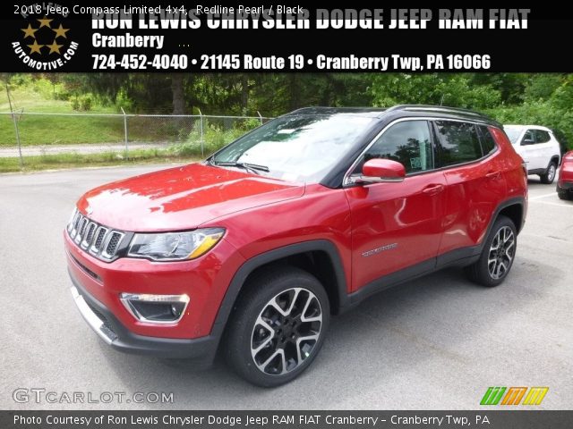 2018 Jeep Compass Limited 4x4 in Redline Pearl