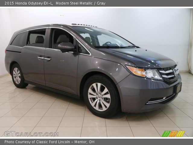 2015 Honda Odyssey EX-L in Modern Steel Metallic