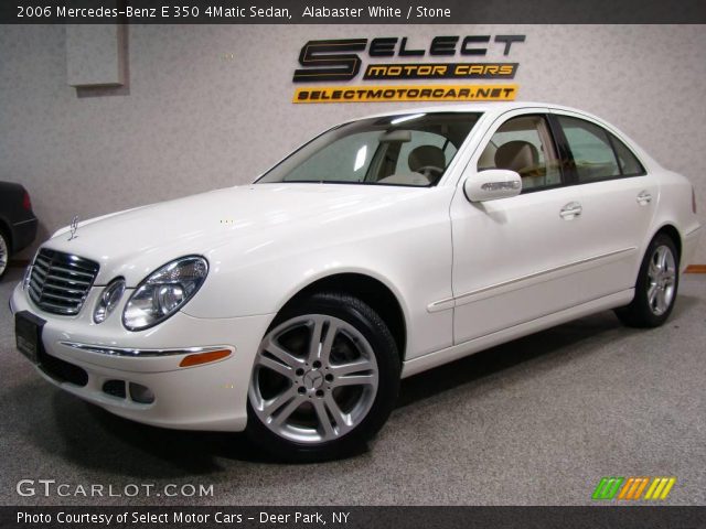 2006 Mercedes-Benz E 350 4Matic Sedan in Alabaster White