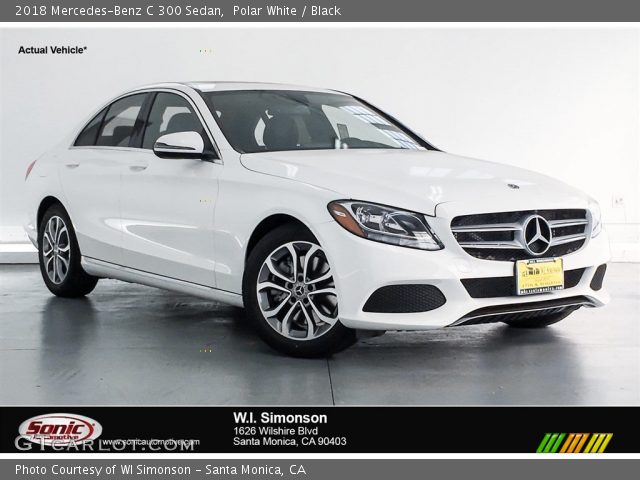 2018 Mercedes-Benz C 300 Sedan in Polar White