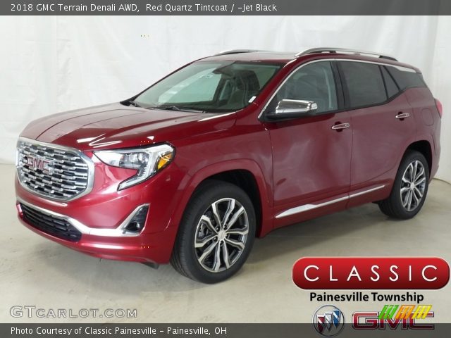 2018 GMC Terrain Denali AWD in Red Quartz Tintcoat