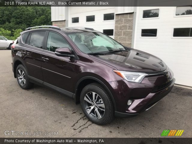 2018 Toyota RAV4 XLE AWD in Black Current Metallic
