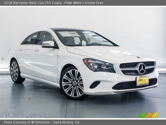 2018 Mercedes-Benz CLA 250 Coupe in Polar White