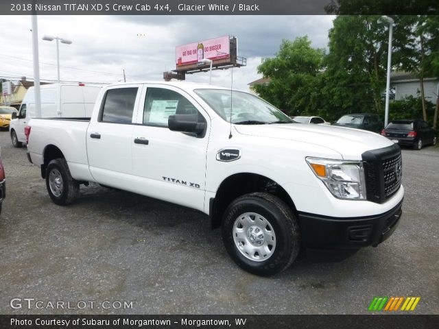 2018 Nissan TITAN XD S Crew Cab 4x4 in Glacier White