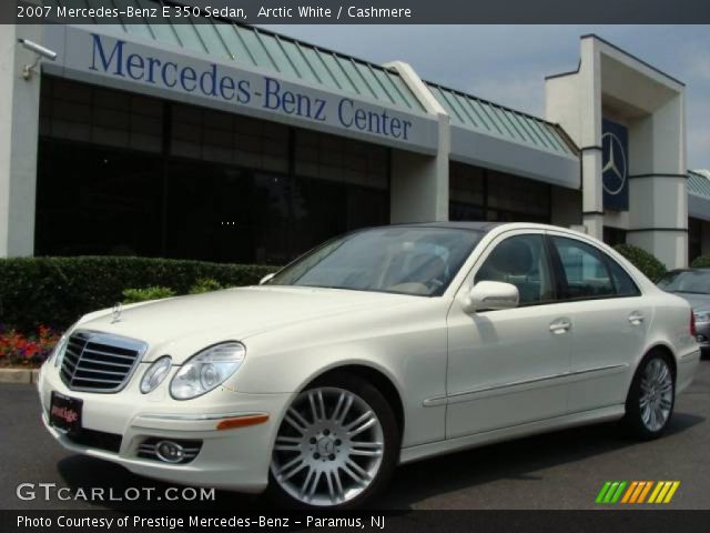 2007 Mercedes-Benz E 350 Sedan in Arctic White