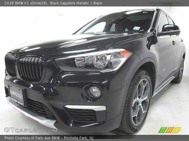 2018 BMW X1 xDrive28i in Black Sapphire Metallic