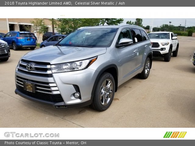 2018 Toyota Highlander Limited AWD in Celestial Silver Metallic