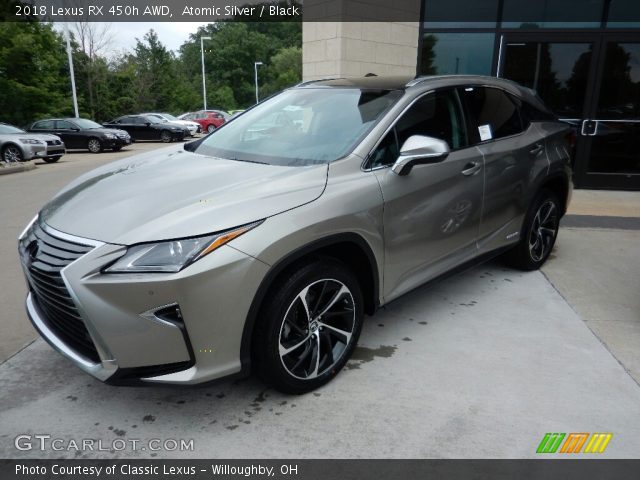 2018 Lexus RX 450h AWD in Atomic Silver