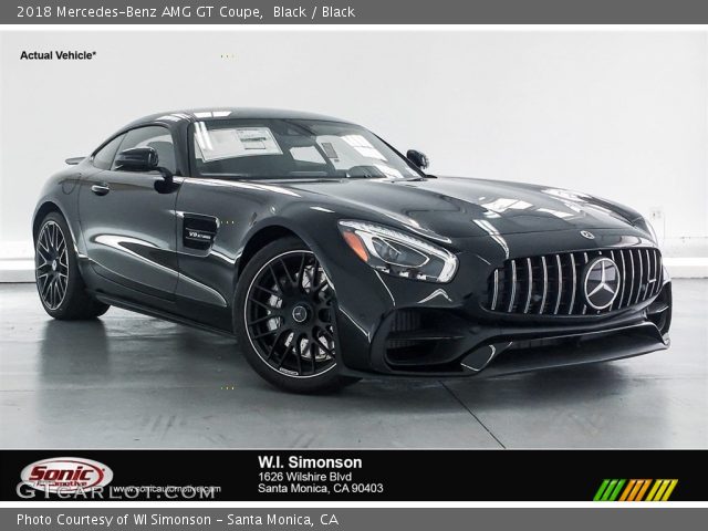 2018 Mercedes-Benz AMG GT Coupe in Black