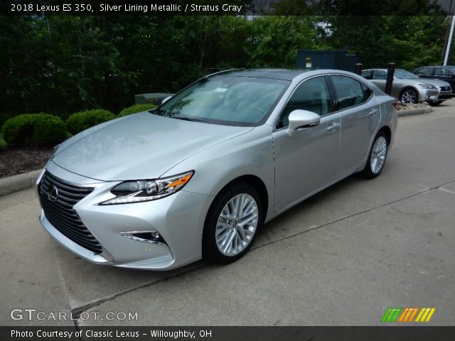 2018 Lexus ES 350 in Silver Lining Metallic