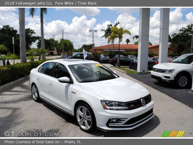 2018 Volkswagen Jetta GLI in Pure White