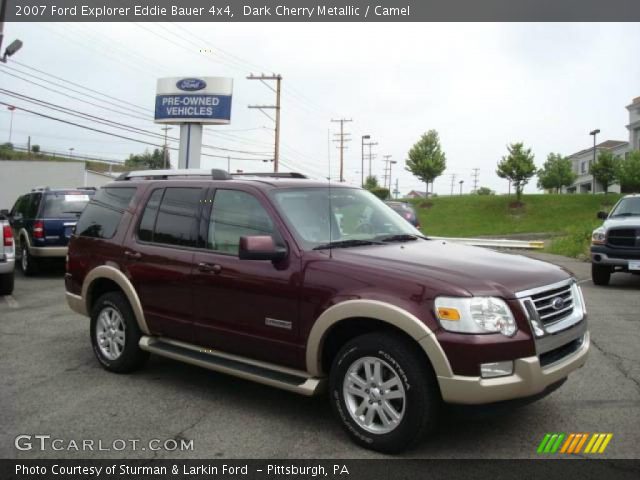 2007 Ford Explorer Eddie Bauer 4x4 in Dark Cherry Metallic