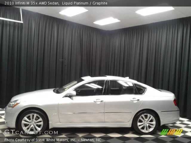 2010 Infiniti M 35x AWD Sedan in Liquid Platinum