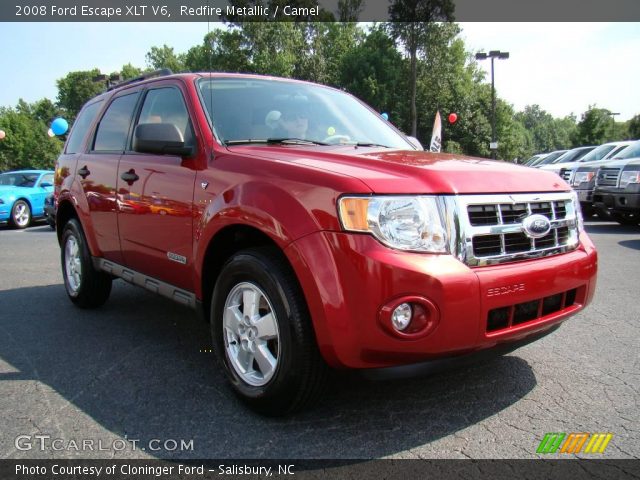 2008 Ford Escape XLT V6 in Redfire Metallic