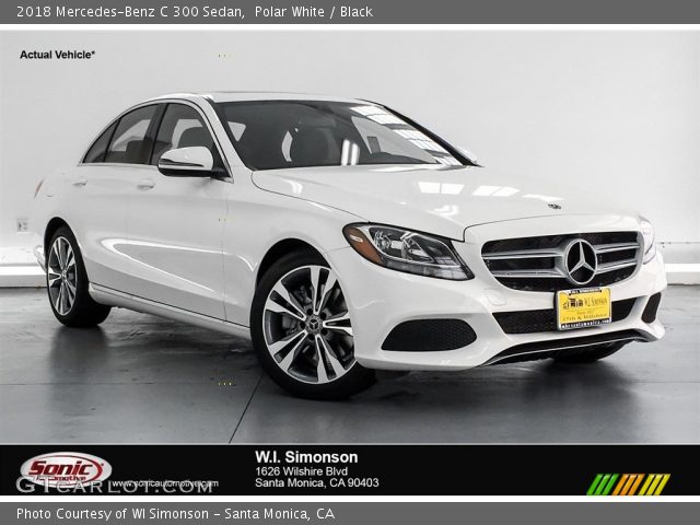 2018 Mercedes-Benz C 300 Sedan in Polar White