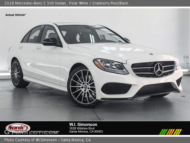 2018 Mercedes-Benz C 300 Sedan in Polar White