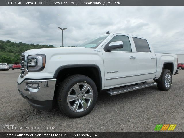 2018 GMC Sierra 1500 SLT Crew Cab 4WD in Summit White