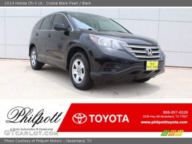 2014 Honda CR-V LX in Crystal Black Pearl